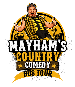 MayHam's Country Comedy Bus Tour logo